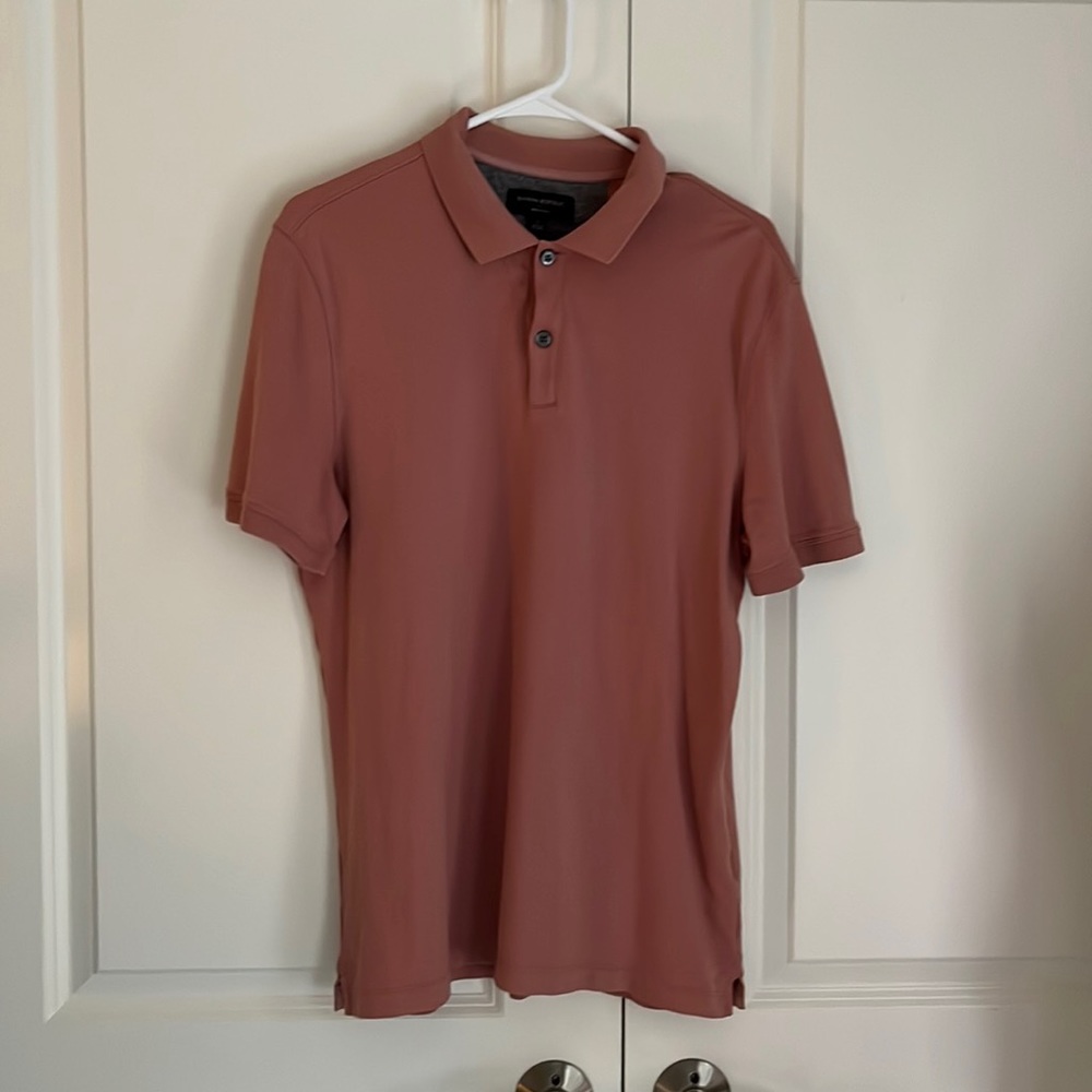 Men’s Salmon colored Size large Polo shirt